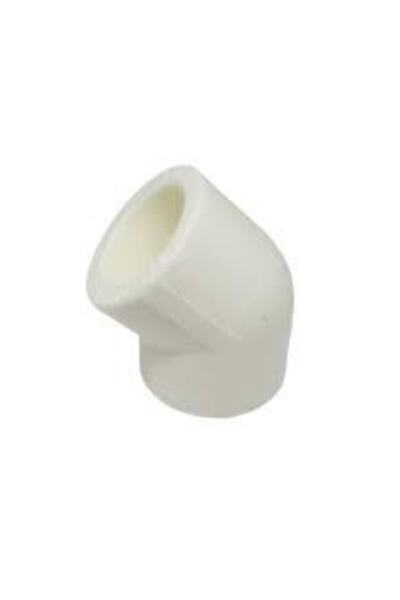 Genel Markalar Pp 45 Derece Açık Dirsek 20 Lik Beyaz