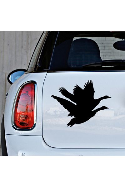 New Jargon Autocolant Autocolant Pasteți în sus în sus Storks Departing 45cm - Negru
