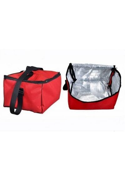 MEFKURE STORE 2 Pieces Picnic Bag Cold Hot Holder Bag Beach Camping Bag Red Blue Thermos Bag