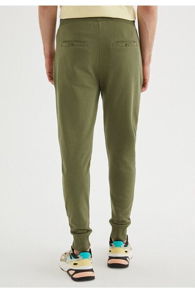 WESTMARK LONDON Men's Khaki Regular Fit Sweatpants