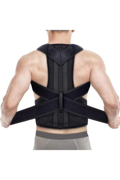 Ankaflex Balenli Ortopedik Dik Duruş Korsesi Dik Duruş Aparatı Bel Eğriliği K...