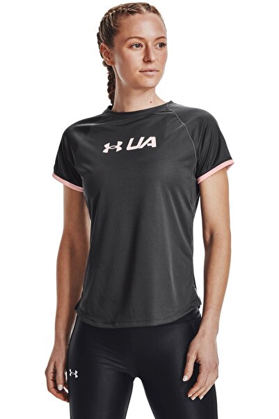 Under Armour Kadın Spor T-Shirt - UA Speed Stride Graphic SS - 1361376-010