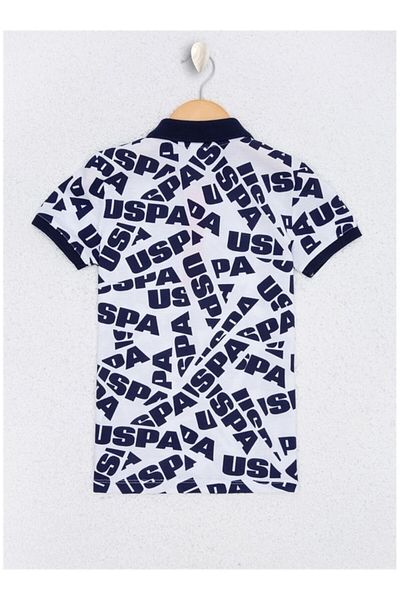 U.S. Polo Assn. Λευκό μπλουζάκι για αγόρι