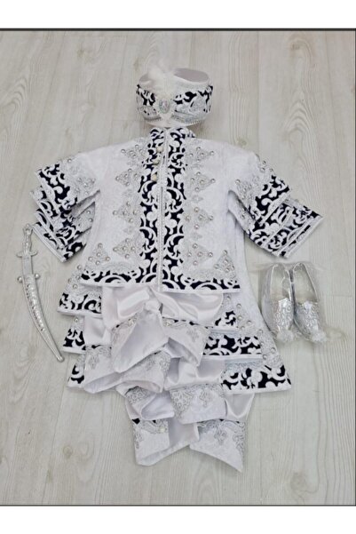 Nacar Erkek Çocuk Beyaz Şehzade Sünnet Takımı