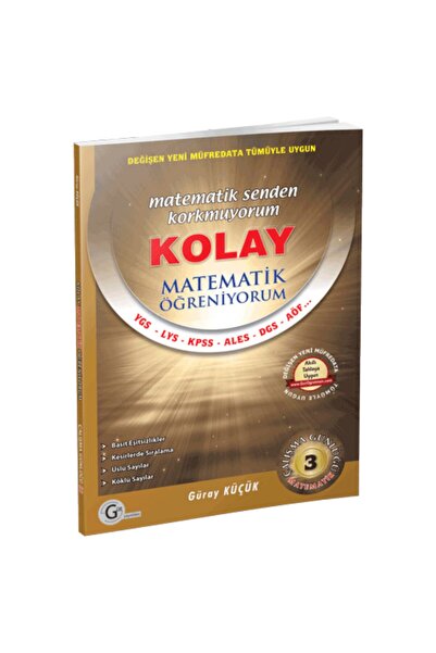 Gür Yayınları Kolay Matematik Öğreniyorum - 3