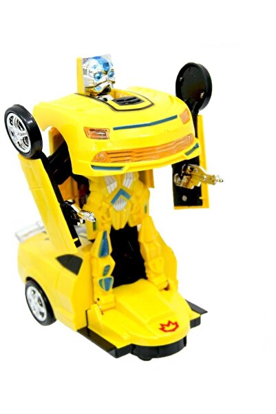transformers Sports Car Pilli Robota Dönüşen Araba