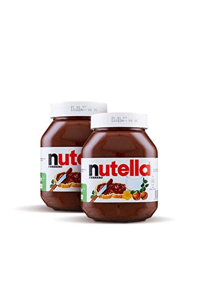 Nutella 2 Adet Kakaolu Fındık Krem Çikolata 750 Gr