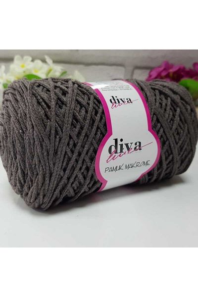 Diva İplik Diva Cotton Macrame 169 - Dark Mink