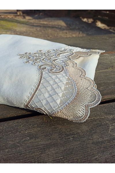 Çeyiz Bahçesi Πετσέτα Paris French Laced Velvet 50&90