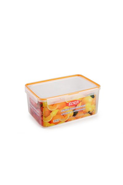 Bora Plastik 6.5 Liter Click Rectangle