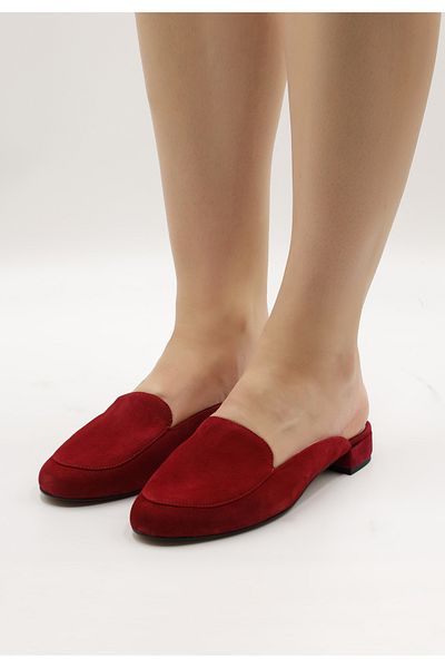 Izia Leder-Slipper