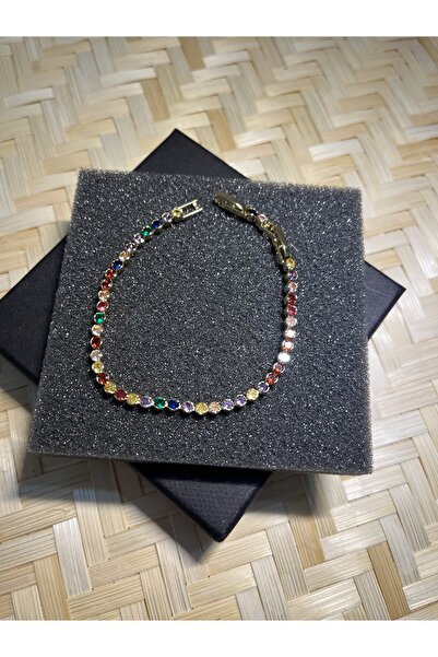 Loret Accessories سوار نسائي بلون فولاذي - لا يشوه الممر المائي