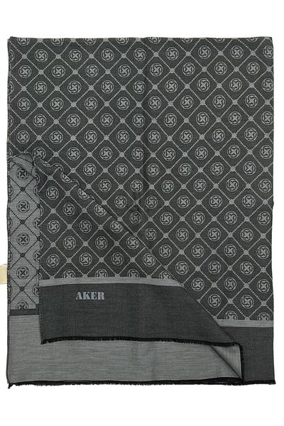 Aker Cotton Shawl - Gray Smoked 913