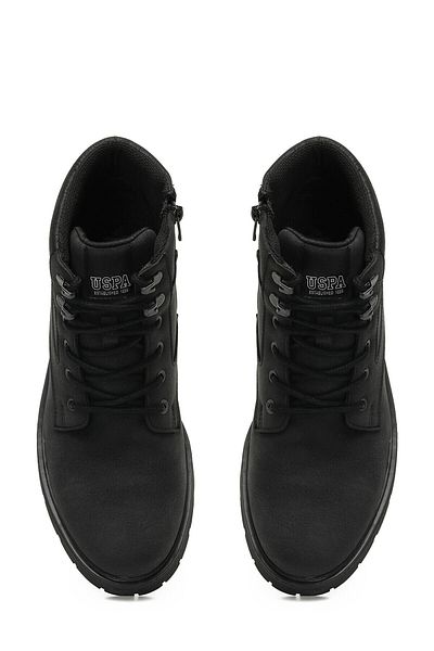U.S. Polo Assn. Ανδρικές μπότες FORREST 3PR Black Polo