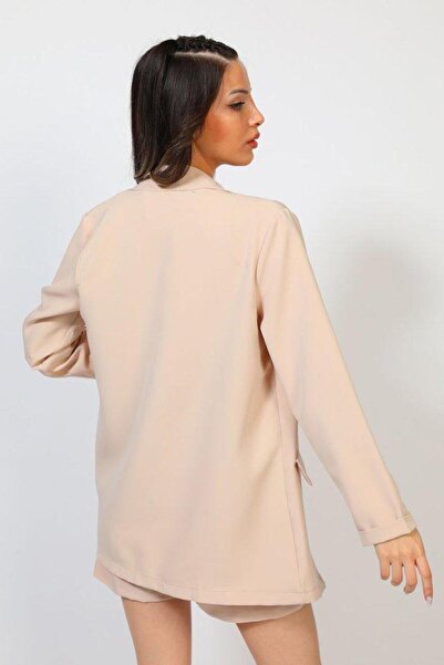 EMİRAQLİFE ŞAL YAKA BLAZER CEKET   CEKET