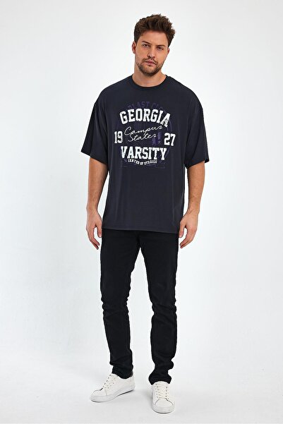 ALEXANDERGARDI Baskılı Oversize T-shirt (E23-0046 01)