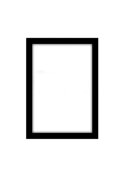 AS TİCARET 40x50 Frame (Without Poster) - Black