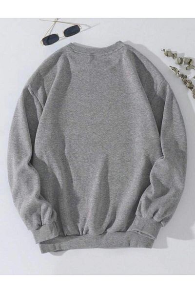 khufu Φούτερ Sıfıryaka Grey χωρίς στάμπα