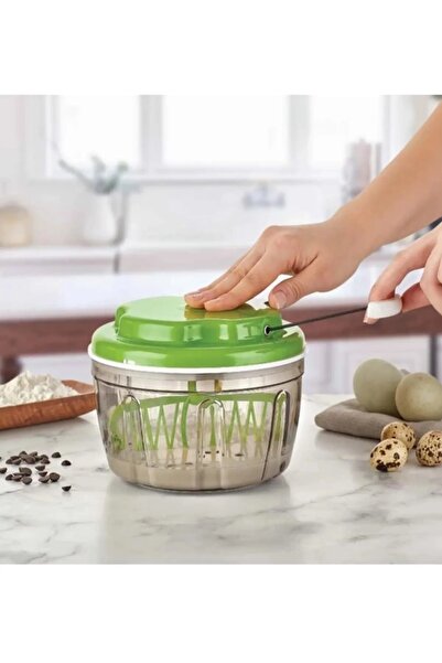 LOVYCO Wenken Three-Function String Hand Rondosu Chopper Mixer Vegetable Dryer Three-in-One