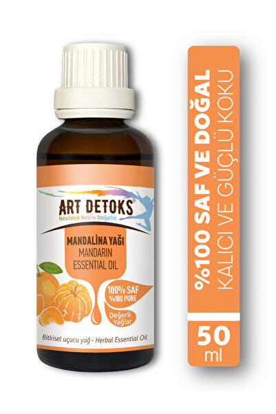 Art Detoks زيت قشر اليوسفي - 50 مل، طبيعي ونقي 100%
