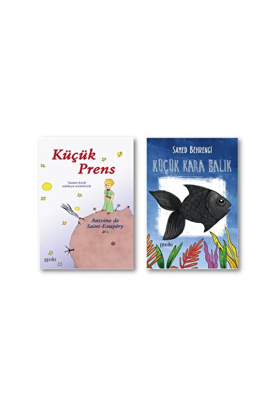 Puslu Yayıncılık Küçük Prens - Küçük Kara Balık ( 2 Kitap )