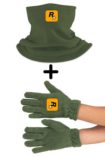 herotasarım Σετ γάντια GTA Beanie - Λαιμόκοψη bll4727