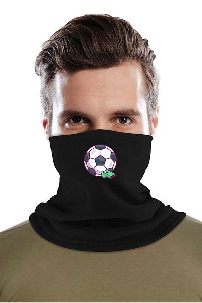 herotasarım Set minge de fotbal și mănuși - Guler pentru gât bll5025
