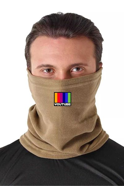 herotasarım Youtube Beanie Gloves Set - Κολάρα λαιμού bll4561