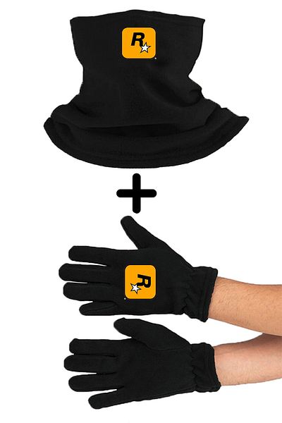 herotasarım Σετ γάντια GTA Beanie - Λαιμόκοψη bll4727