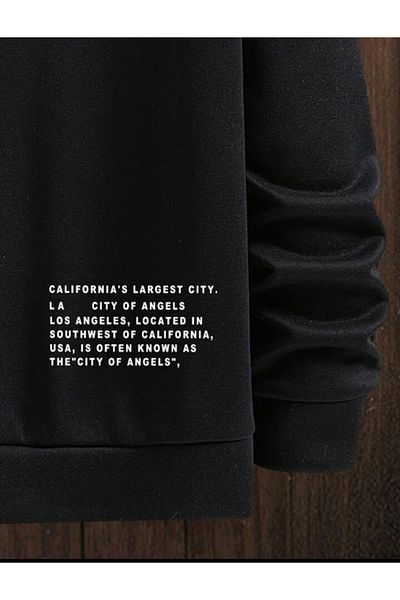 MAGORS HORACĂ NEGĂ UNISEX CU GÂT PENTRU LOS ANGELES