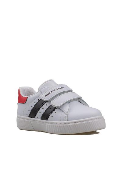 Trend Adımlar Tenis de sezon cu velcro alb pentru băiat
