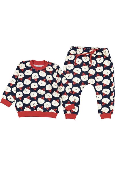 Soft and Baby Teddy Bear Top and Bottom Set