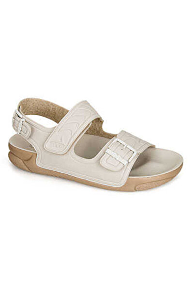 Ceyo - 1200-4 - Dikişsiz Hac Ve Umre Sandaleti - Bej - 45