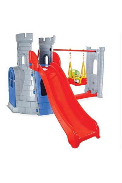 PİLSAN Pilsan 07-961 Kale Kaydırak ve Salıncak Seti