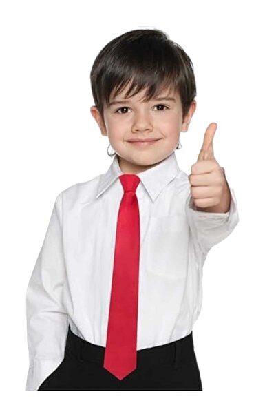Trenderrs Boy 5 - 10 Years Elastic Satin Tie