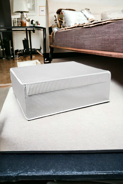 saal 2 Adet Çok Amaçlı Kapaklı Düzenleyici Kutu Baza Hurç 50x40x19 Cm