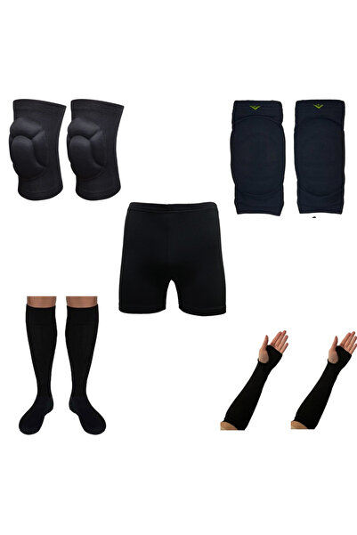parypary Voleybol Tayt -Dizlik -Dirseklik + Ellik Ve Çorap Set