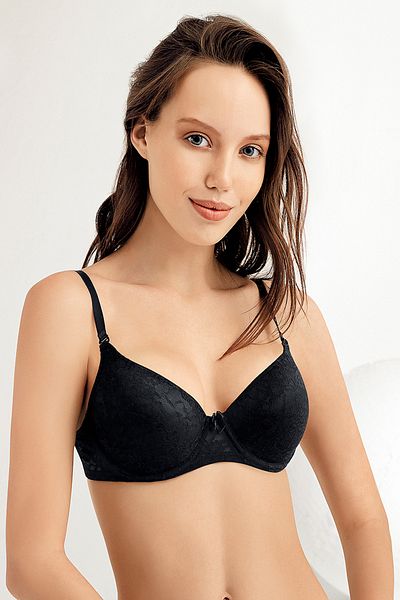 Şahinler Women's Black Lace Unsupported Bra Mb13200-b