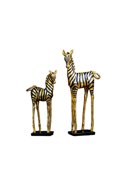Kokosh Home Poly Dekoratif 2 Li Zebra 40X31Cm