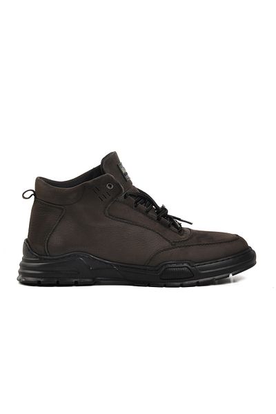 Bulldozer 240028 Anthracite Nubuck Γνήσιο Δερμάτινο Ανδρικές Μπότες