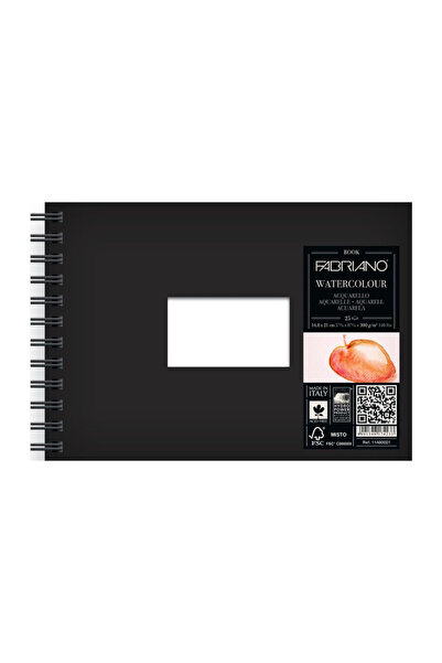 Fabriano Watercolor Book Spiralli Sulu Boya Defteri A5 25 Yaprak 300gr