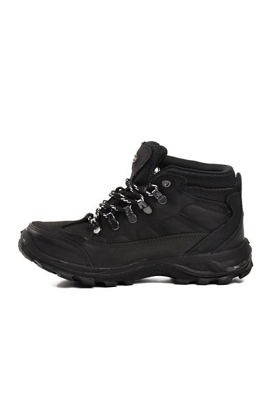 Scooter G5538 Crazy Black Γνήσιο Δερμάτινο Αδιάβροχο Unisex Μπότες εξωτερικού χώρου