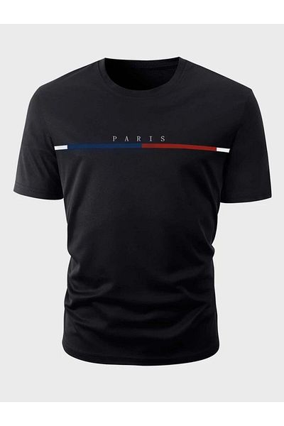 MOONBULL Μπλουζάκι με στάμπα Paris Oversize