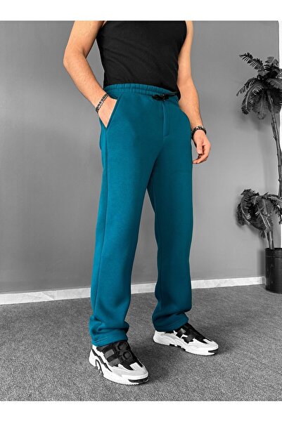 THEMANN بدلة رياضية أساسية فضفاضة ذات أرجل أنبوبية