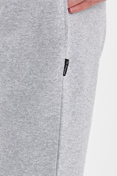 mmetalic Regular Fit Yanları Cepli Kalın Kumaş Rahat Kesim Erkek Gri Şort