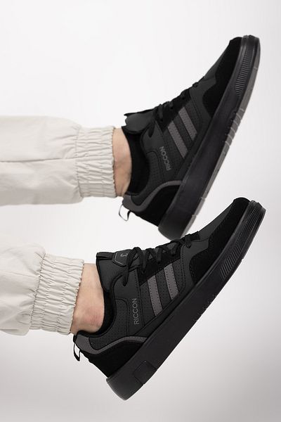 Riccon Tathrenor Pánské Sneakers001256 Černé Smoked