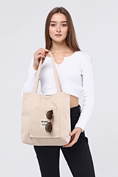 Moda West Günlük Kullanım 3 Bölmeli Omuz Askılı Çıtçıtlı Kadın Çanta