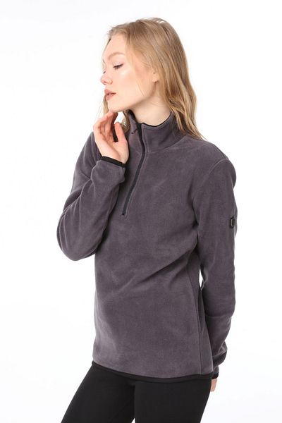 Vio Belle Women's Half Zipper Fleece Jacket