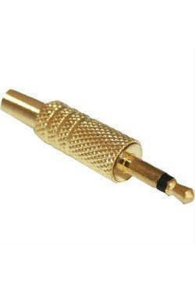 upTech Kj44g 3,5mm Μονοφωνικός Τζακ Καρφί Χρυσό (ΚΙΤΡΙΝΟ)