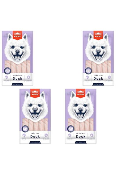 Wanpy Ördekli Krema Köpek Ödülü 5x14 Gr x 4 Adet